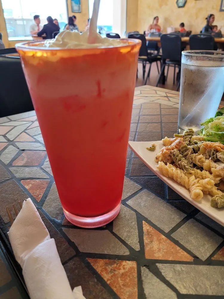 Strawberry Italian Soda